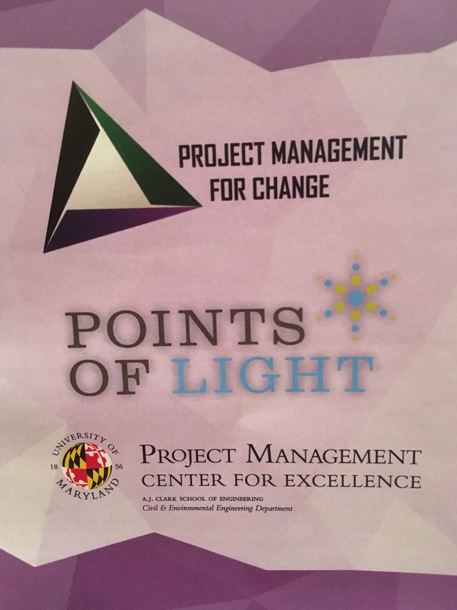 PM4Change's tweet photo. Thank you to our wonderful partners, Points of Light and UMD Project Management Center of Excellence, for once again being part of #DC19PMDOS! https://t.co/lQYuP81Icg