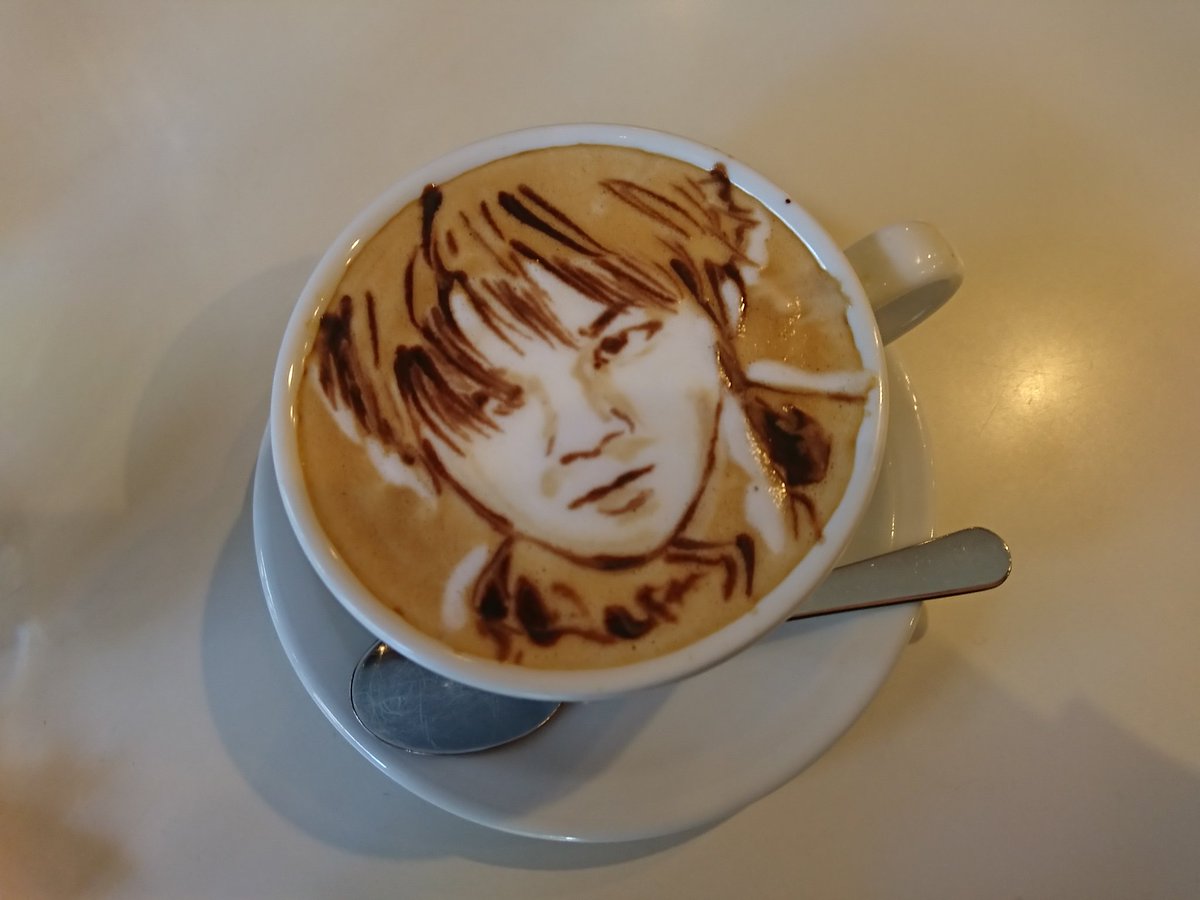 miotti310's tweet photo. お友達にずっと行ってみたかったラテアート☕のお店に連れていってもらったよー🙌
そして昌磨くんにしてもらった💓
崩さないように見つめながら飲んだよー😳😋💕 https://t.co/WZ5lgYq4Ld