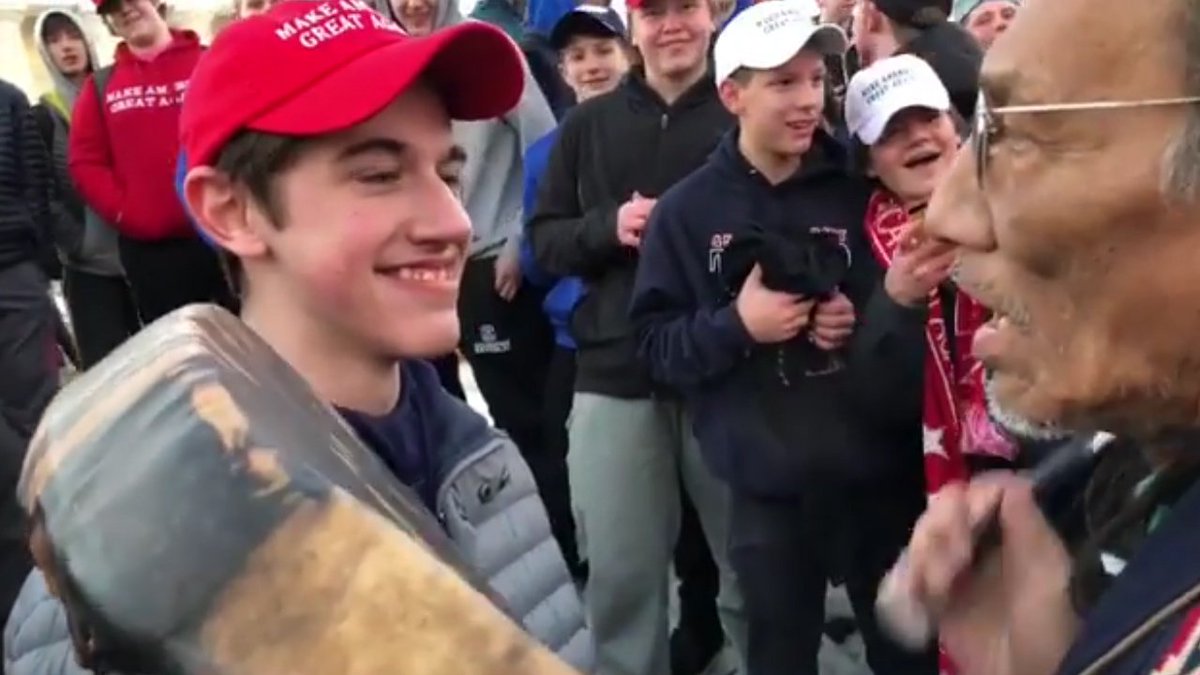 Diocese investigates after students mock Native American bit.ly/2S2pxfe https://t.co/3pulvaOCpX