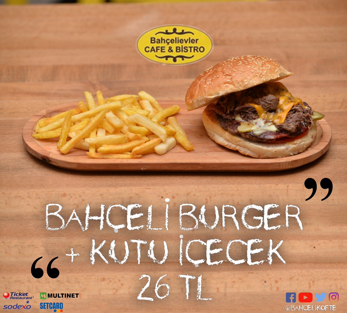 bahcelikoftecis's tweet photo. Dopdolu Menü 

Tel: 0312 221 07 06 https://t.co/HPQpfebXLX