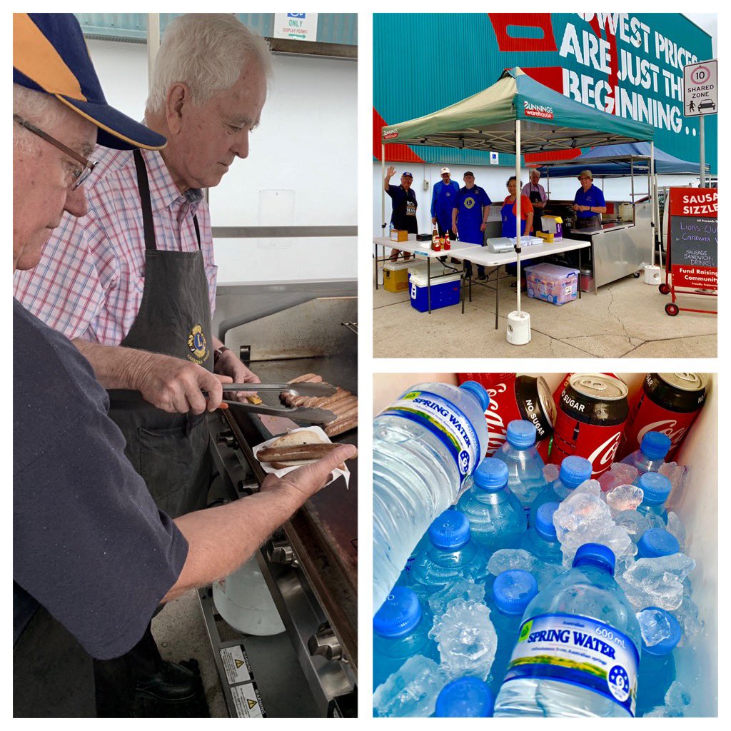 david_mckenna's tweet photo. #Love ❤️ supporting  @LionsAustralia🦁 #Canberra Valley Club.

Come 2 @Bunnings #tuggeranong 🔨 &amp; 4 a #sausagesizzle 🌭 or chill off with a refreshing 🥤

💯% of 💰support community! 🤝

#CBR #CanberraTimes #MyCanberra #Impact #happy #friends #bbq #photo #photography #australia https://t.co/fD4LhKAgXJ