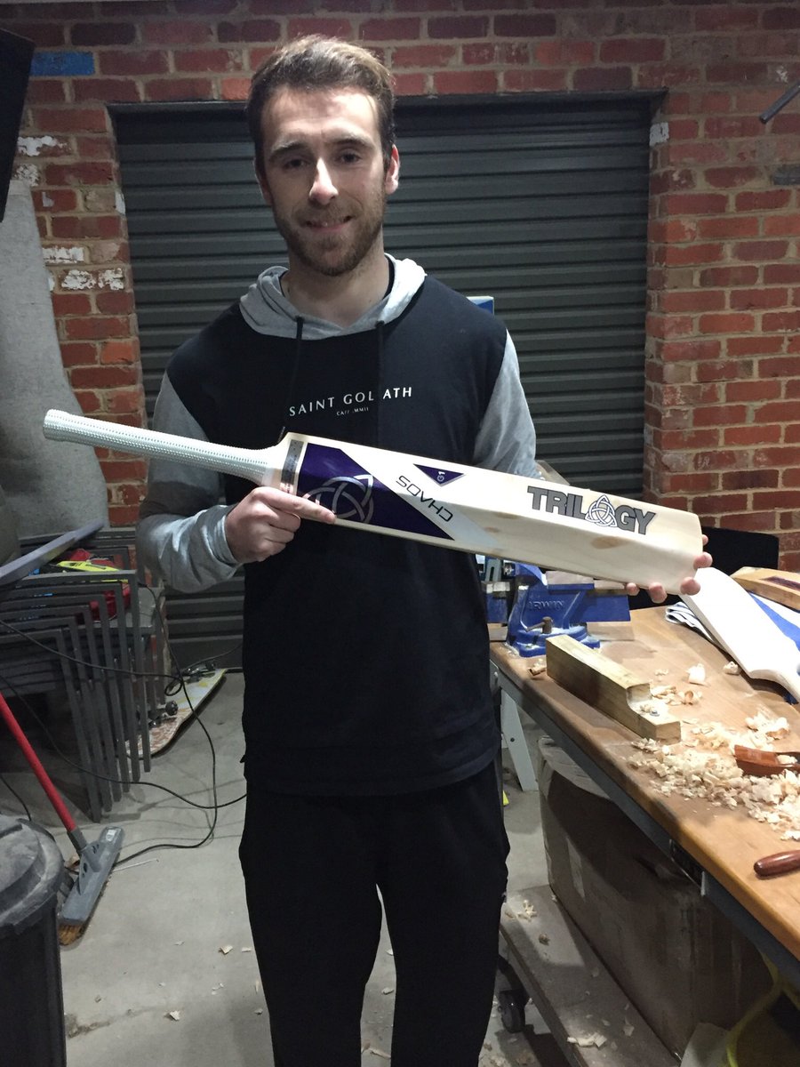 Big shout out to Zach who made his first ton yesterday using his new Trilogy Chaos bat and gear. Well done mate <a href="/TrilogyBats/">Trilogy Cricket Bats</a>