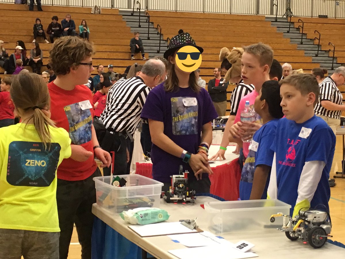CPMSFLLRobotics's tweet photo. Thank you @LHSfalcons for letting the @FIRST_Oregon @CedarParkBSD FLL teams into your facility for State!!   Coding is fun! #bsdfutureready @CedarParkBSD had an excellent day. https://t.co/AuVrEhGG5a
