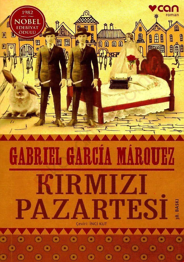 #KırmızıPazartesi #GabrielGarciaMarquez #kapakbak #CanYayınları #Kitap #Book #BookCover
Kitabın ilk 5 sayfasını incelemek ve sanal kütüphanenizi oluşturmak için:
kapakbak.com/Kitaplar/Can_Y…