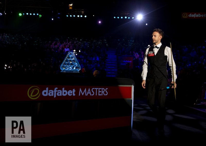 StevenPaston's tweet photo. Here's @judd147t winning against @nr147and making his 1st final at the #SnookerMaster final at #AllyPally today @PAImages #snooker #photograph https://t.co/Ok1OmFfNSf