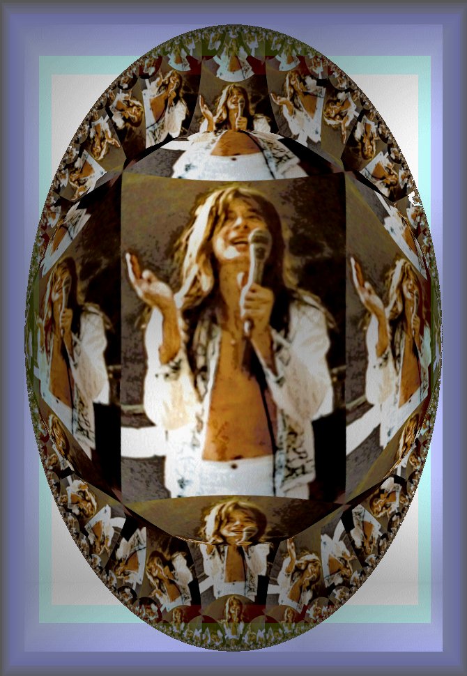 Happy Birthday Steve Perry (early)! Photo not mine. Artwork by me.   