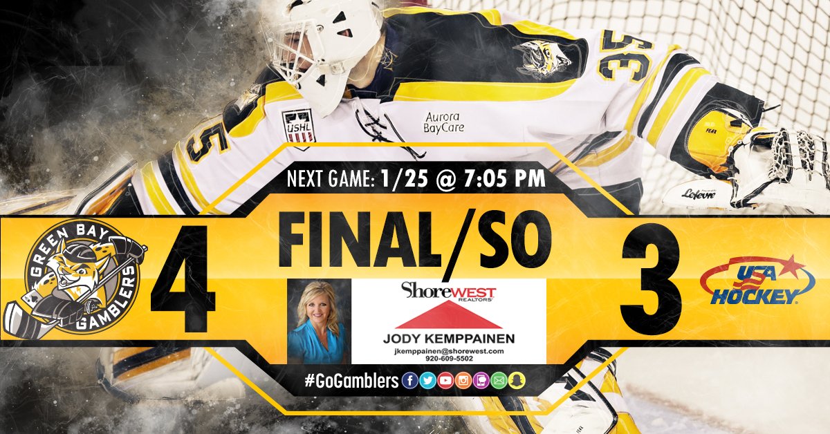 Comeback complete. #GoGamblers