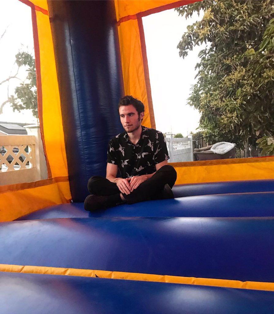Rented a bounce house for the day to practice self-love.