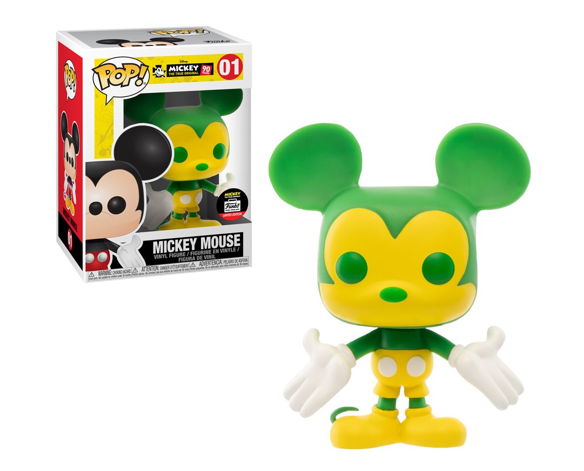 RT &amp; follow <a href="/OriginalFunko/">Funko</a> for a chance to WIN a Funko Shop exclusive Mickey Mouse Pop! (yellow/green) #Mickey90
