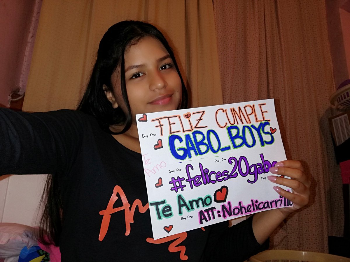 danielaalay16's tweet photo. @Gabo_boys feliz cumple te amooo te hice un video en YouTube espero que lo veas #felices20gabo #20añoshaciendonosfelices ❤️ @Gabo_boys https://t.co/nygh52wlVC