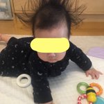 まるでスーパーサイヤ人!？寝癖のレベルを超えたわが子の髪の毛がこちらw