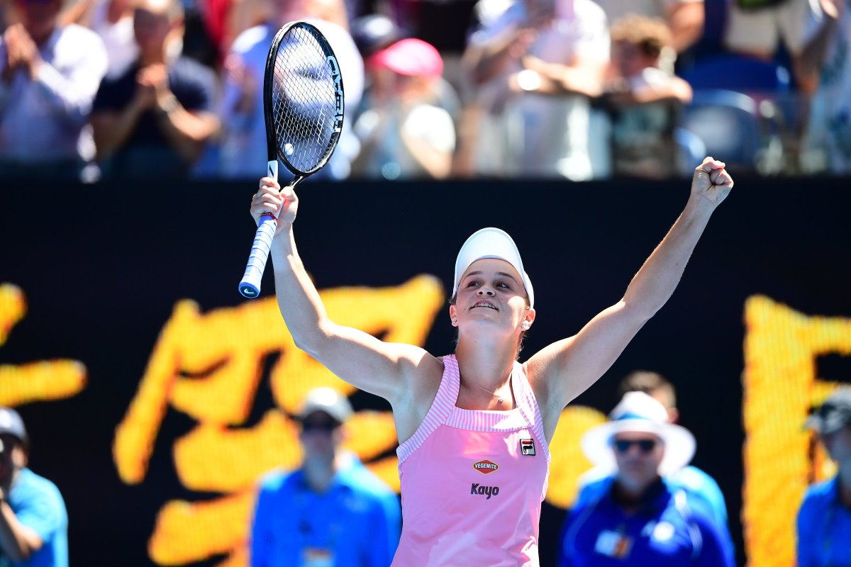 First Grand Slam quarterfinal.

First Aussie woman in an #AusOpen QF in ten years. 

🙌