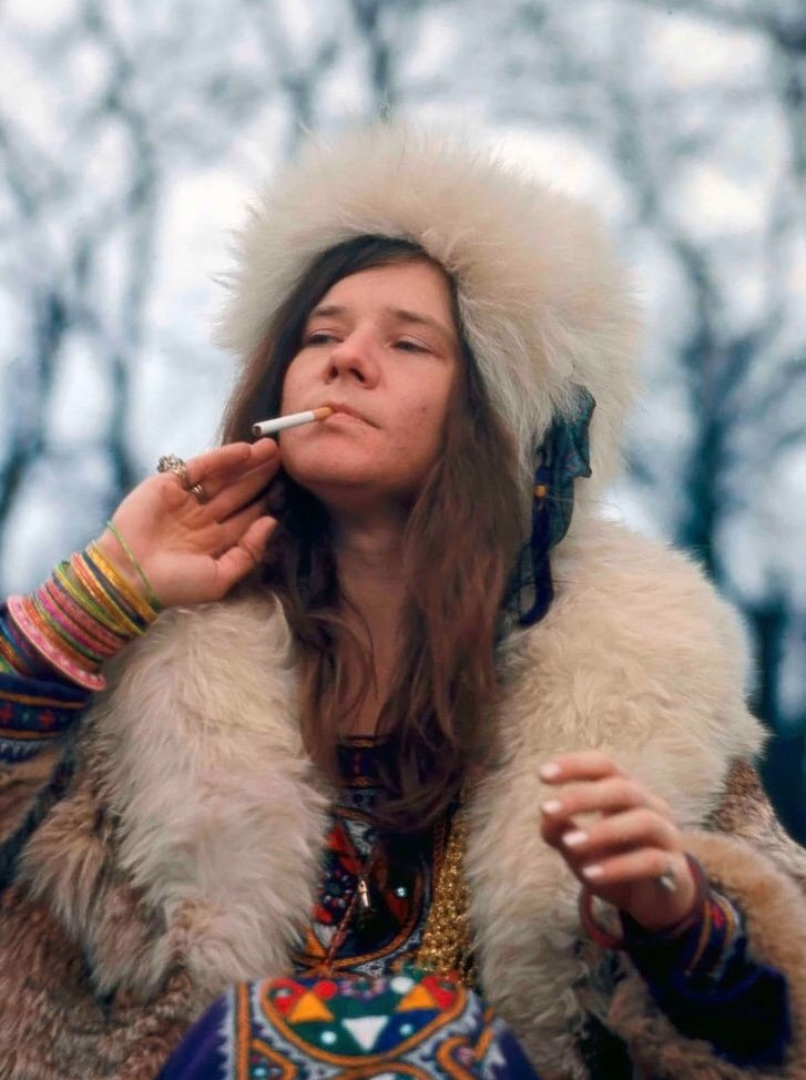 Happy 76th birthday Janis Joplin!  
