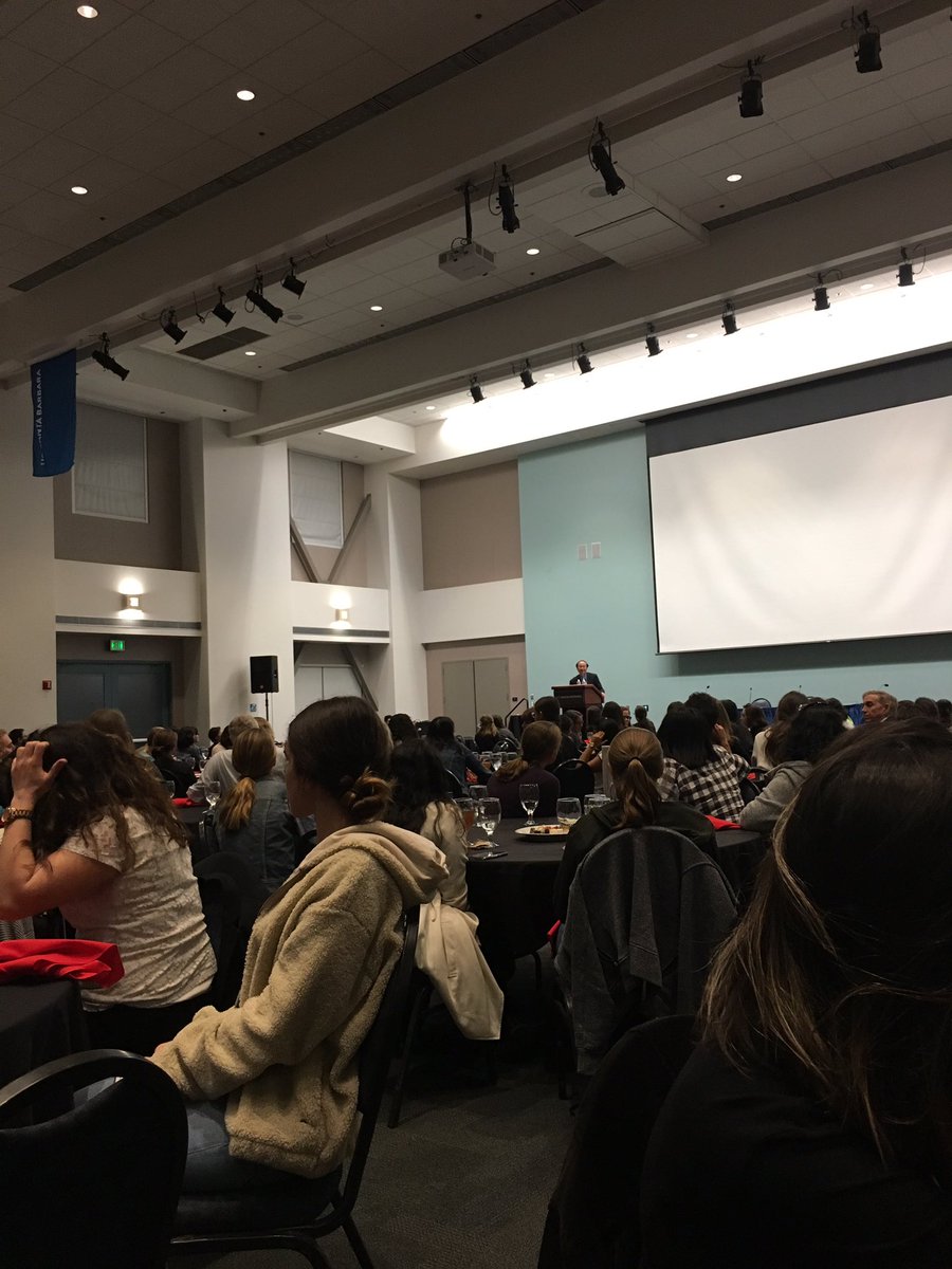 cuwip2019ucsb's tweet photo. Inspiring words from Chancellor Henry Yang, thank you for your support of CUWIP at UCSB!  #CUWIP2019 #ucsbcuwip2019 https://t.co/sHI3kYrhRL