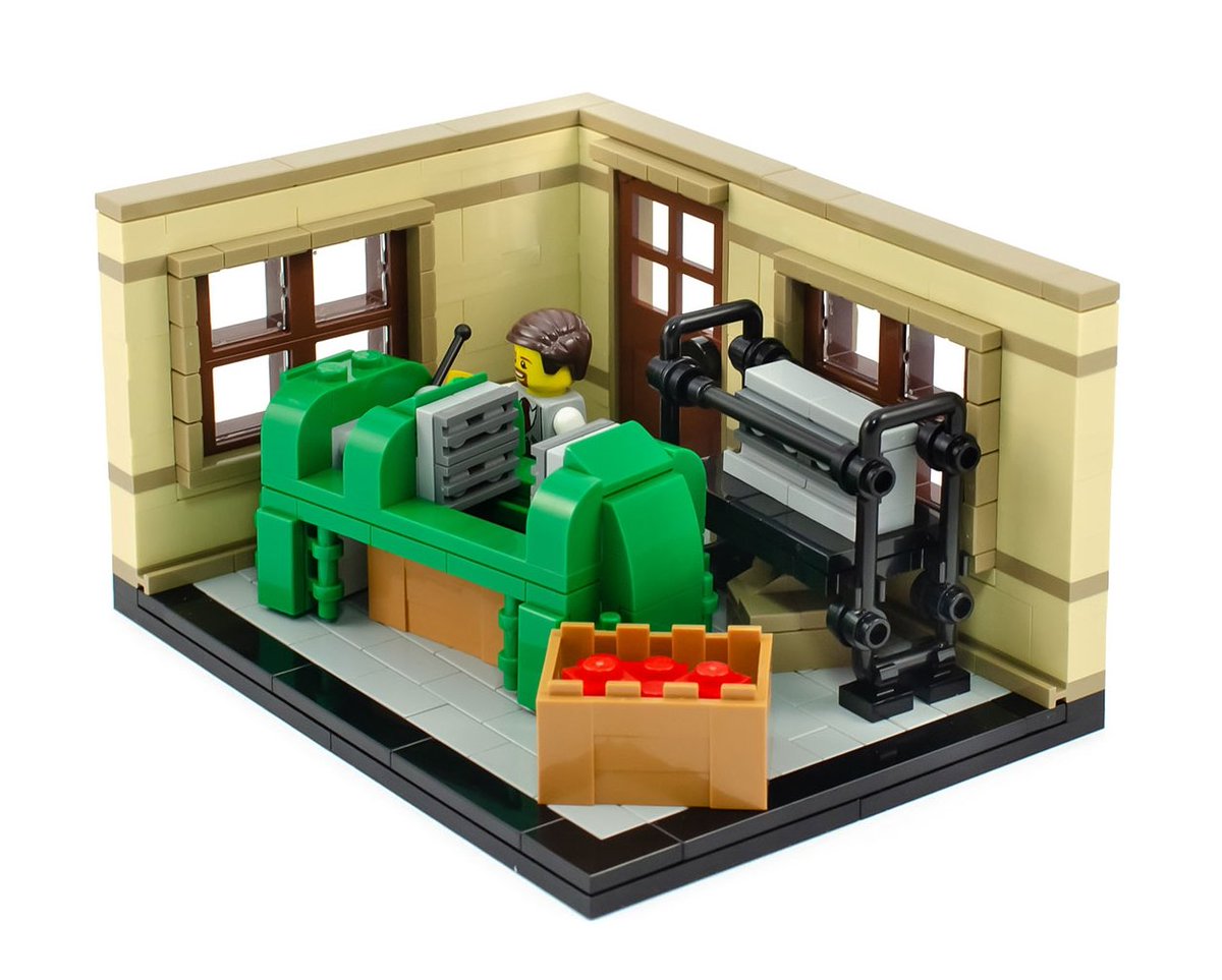 BrickLink's tweet image. Celebrate 60 years of the LEGO brick by revisiting how it all started! 
Here&apos;s a closer look at the four vignettes that make up &quot;The LEGO® Story&quot; by @brickjonas_hu, another AFOL Designer Program finalist. bit.ly/2R2n4wu #AFOLDesignerProgram #BrickLink #LEGO #AFOL