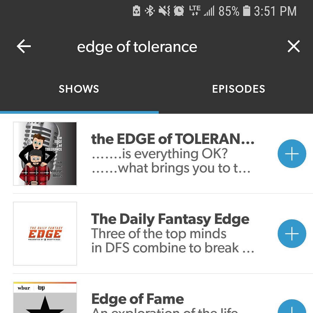 thatphoenix84's tweet photo. @edgeoftolerance has hit are next #milestone and have become available on #Stitcher! The #village #idiots can't wait to have you join us. Tell us what's on your mind, let's take this #Journey #Together 
#podcast #new #follow #friends #weed #cannabis #legalization #complain https://t.co/PxXKrmEfW3