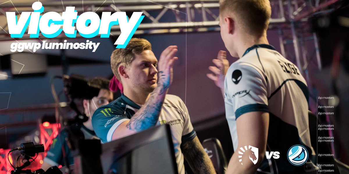 TeamLiquid's tweet image. We find a victory over Luminosity in our first match up of #IBPMasters, 16-11! We play the winner of Ghost and FaZe next.
#LetsGoLiquid