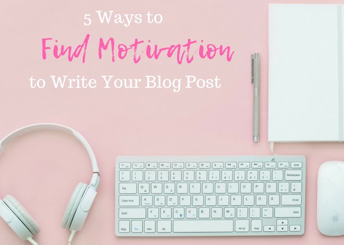 Ever struggle with finding the #motivation to write your next #blog post? Here are 5 things that will help! buff.ly/2OkV8D1 #bloggingtips #blogger #bloggers #travelblogger #bloggerstribe #BloggerBabesRT #thebloggersgal @_bloggersrt_ #BloggerLoveShare @FemaleBloggerRT