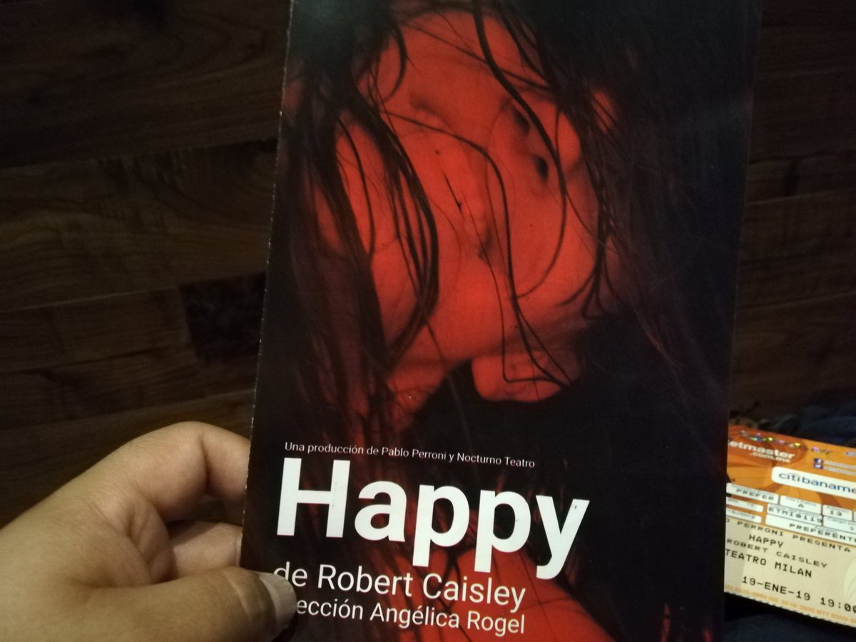 DiazYovan's tweet photo. ¡Muy emocionado por ver @HappyObra con los talentosísimos @pabloperroni y @JuanRiosCantu! 🎭 https://t.co/xu9ktieXIN