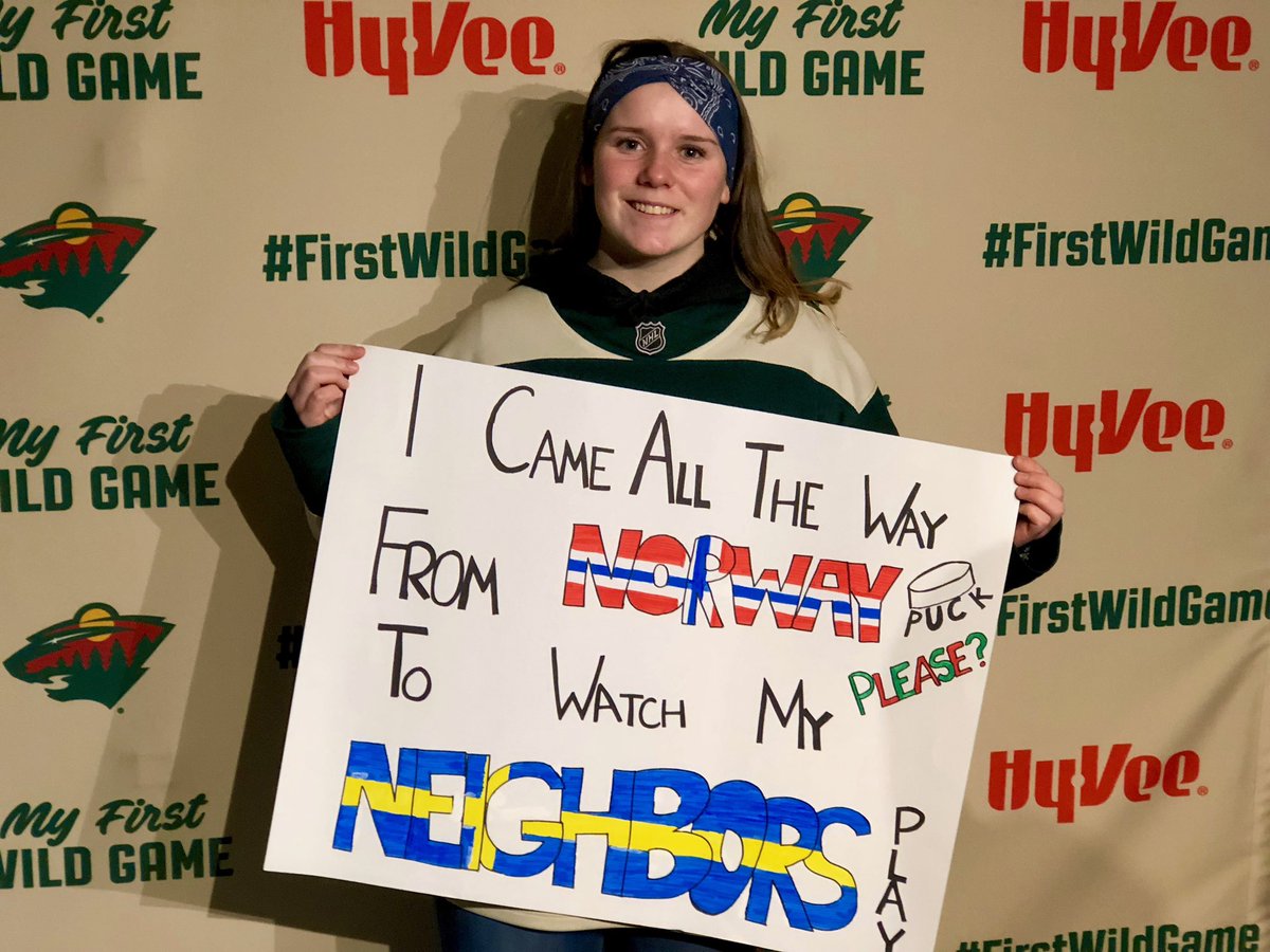 mnwild's tweet photo. 🇳🇴 Welcome to the game! https://t.co/P33qD9d370
