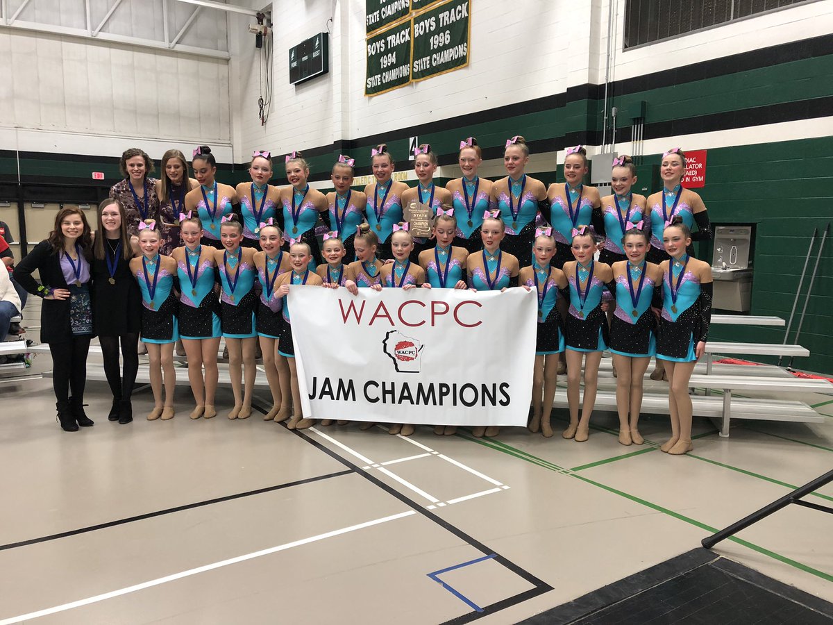 WACPCCheerDance's tweet photo. Little Chute - 5-9 Kick - WACPC STATE JAM CHAMPION https://t.co/PGS4xipGL5