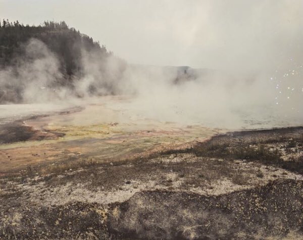 Yellowstone Mystery ! Mixed media currently at <a href="/MainLineArtCtr/">Main Line Art Center</a> PAM Exhibition. Stop by!
#art #worksonpaper #phillyartists #mainlineartcenter