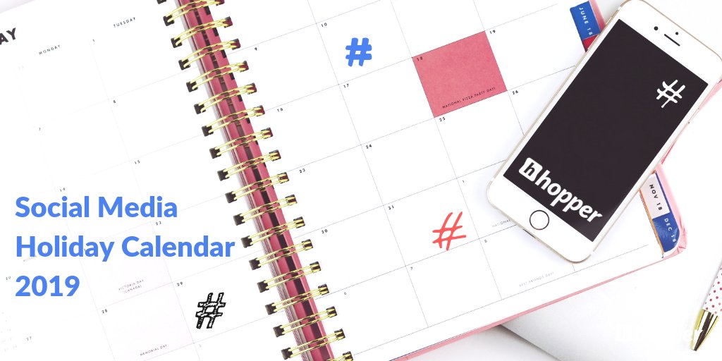 followusdotcom's tweet photo. The social media marketing resource you need for 2019! Plan your campaigns around trending social media holidays with this calendar from @Hopper_HQ
https://t.co/ndqIdHOlRW https://t.co/Kw8TwcvuqN