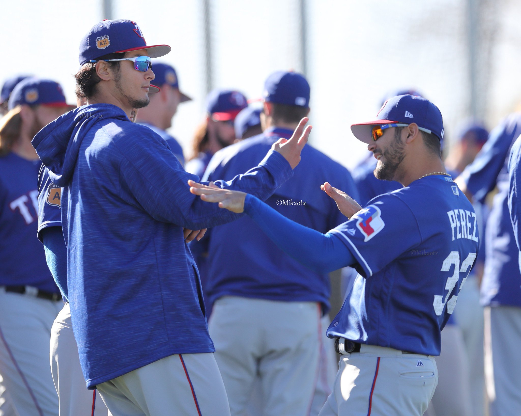 ট ইট র Mikaotx ダルビッシュ選手と長年レンジャーズのチームメイトだったマーティン ペレス選手がミネソタ ツインズと契約合意しました ダルビッシュ選手とはとても仲が良く いつも笑顔でダルビッシュ選手と無邪気に絡んでいました