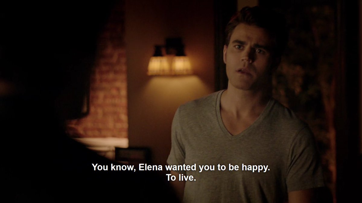 nowhere did elena say "damon you should date other people." what the fuck is stefan talking about???? agsfcahsgjk