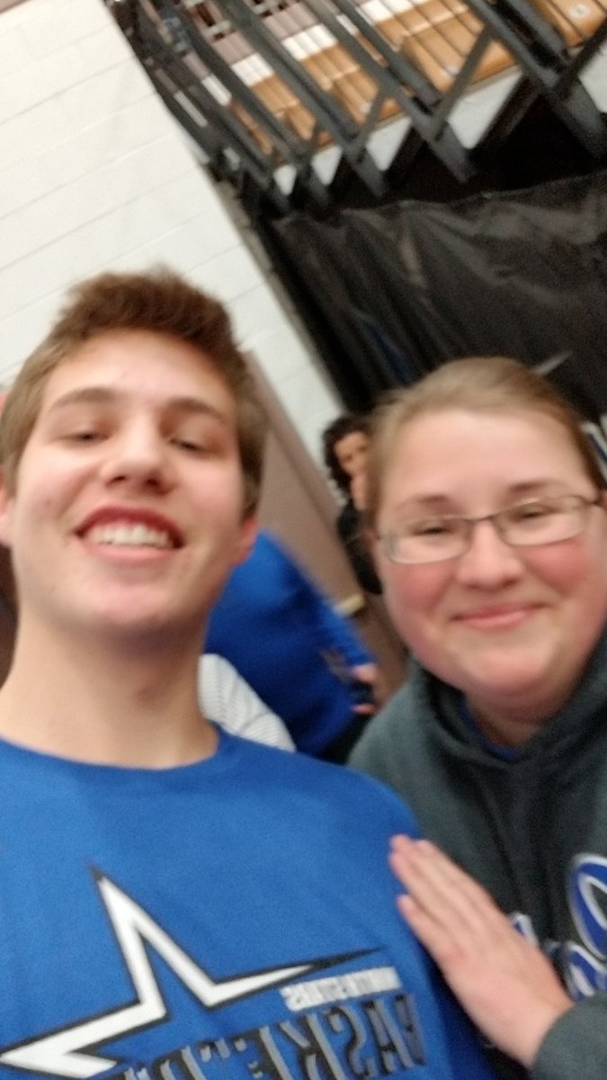 MsBoyntonSCN's tweet photo. Thanks to @SCNBoysBB for a great #teacherappreciation event! I had a blast & loved getting to see all of my kiddos on the sophomore team play. Thanks to my #SCNHCWI student for the honor of being a favorite teacher! #scnpride https://t.co/NFfVudW4Bx