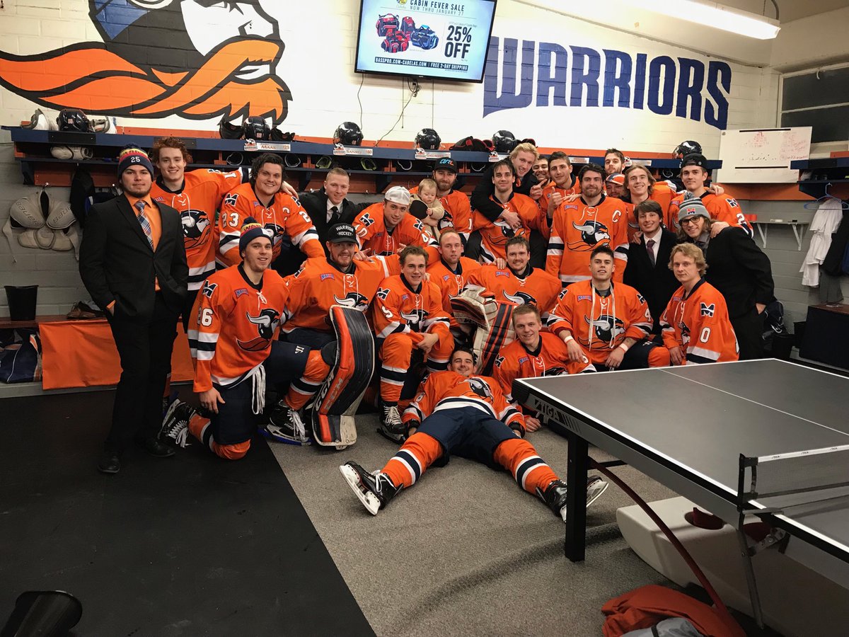 Midland_Hockey's tweet photo. Good 5-1 win tonight. This one was for you Jacoby. Heal up and we will see you soon. https://t.co/sHOkG9aUVm