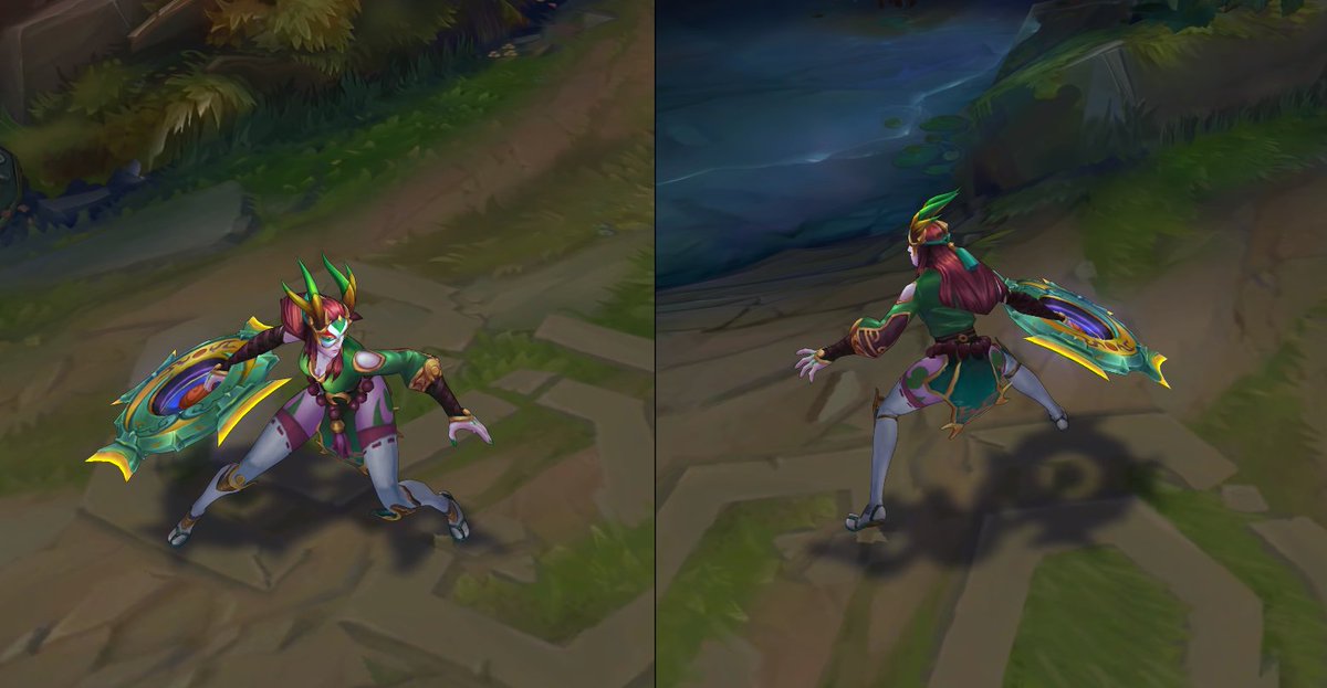 Lohpally's tweet image. #LeaguePartnerProgram has hooked it up with Emerald Bloodmoon Sivir Must be following and retweet
5 NA and 2 EUW 
Comment here with region also 
Giveaway ends January 26th