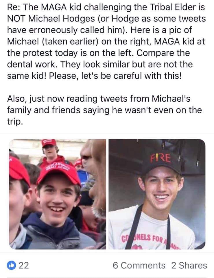 KevinClamato's tweet image. Disgusting #MAGA kids. #NicholasSandmann