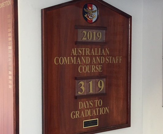 WarintheFuture's tweet image. We are all set for the arrival of students tomorrow morning at our new Australian War College on Monday morning. Staff are all ready, facilities are good to go, new signs are up &amp;amp; we are ready for a terrific year of learning at @ADC_Australia #MakePMEFunAgain #ForTheFutureWeLearn