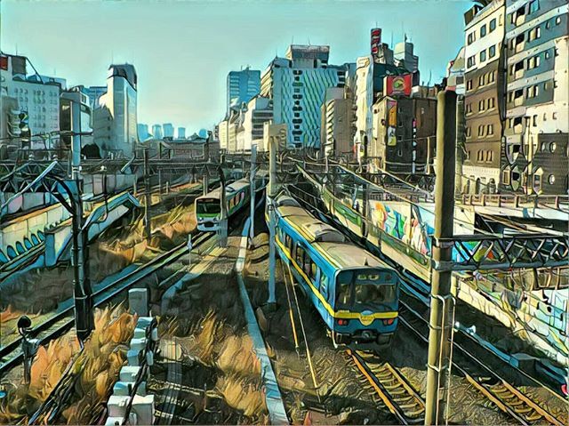 tw_rakkostyle's tweet photo. "Long Train Runnin'"
.
.
#photopainting #photoart #photoartwork #ikebukurostation .
懐かしいここの景色がすごく好き👤🌟 https://t.co/gAX7t3CrU7 https://t.co/MgSuMf0UuN