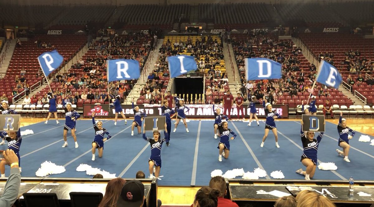 CHS_StudentCo's tweet photo. Great job to our cheer and dance teams for doing an amazing job at their first competition!! https://t.co/154kqtB1ax