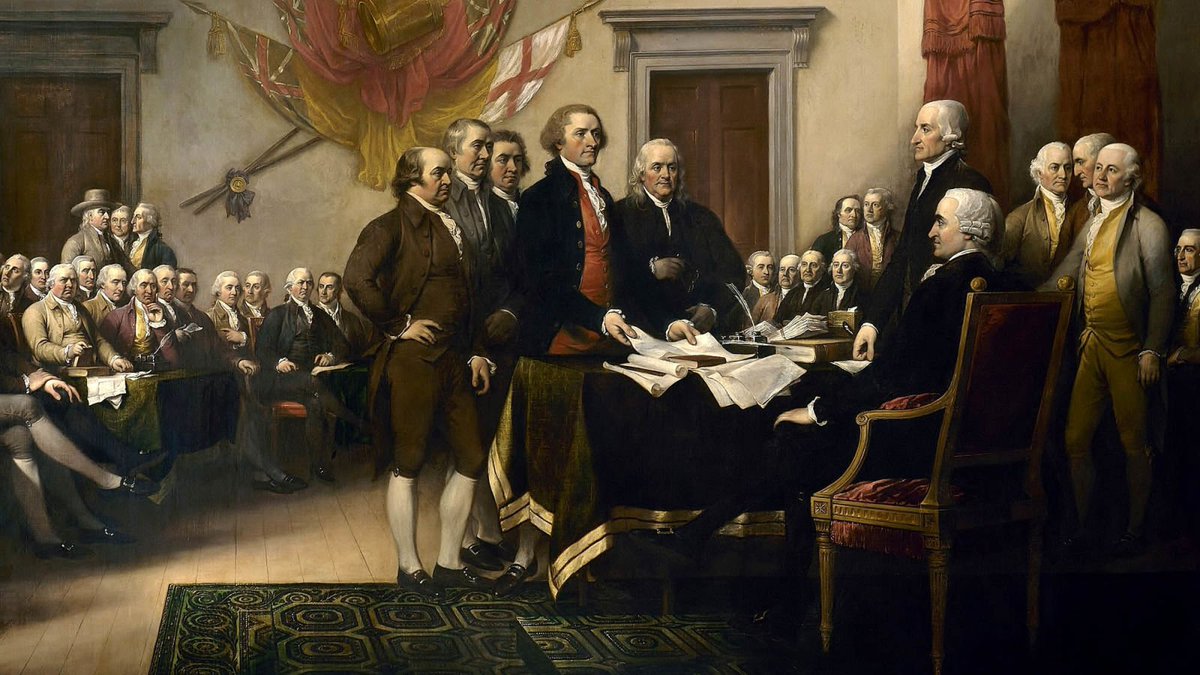 TheOnion's tweet photo. Poll Shows Increasing Number Of Voters Blame Founding Fathers For Starting America https://t.co/lDZ5RCJXcG https://t.co/TO25Ra77gO