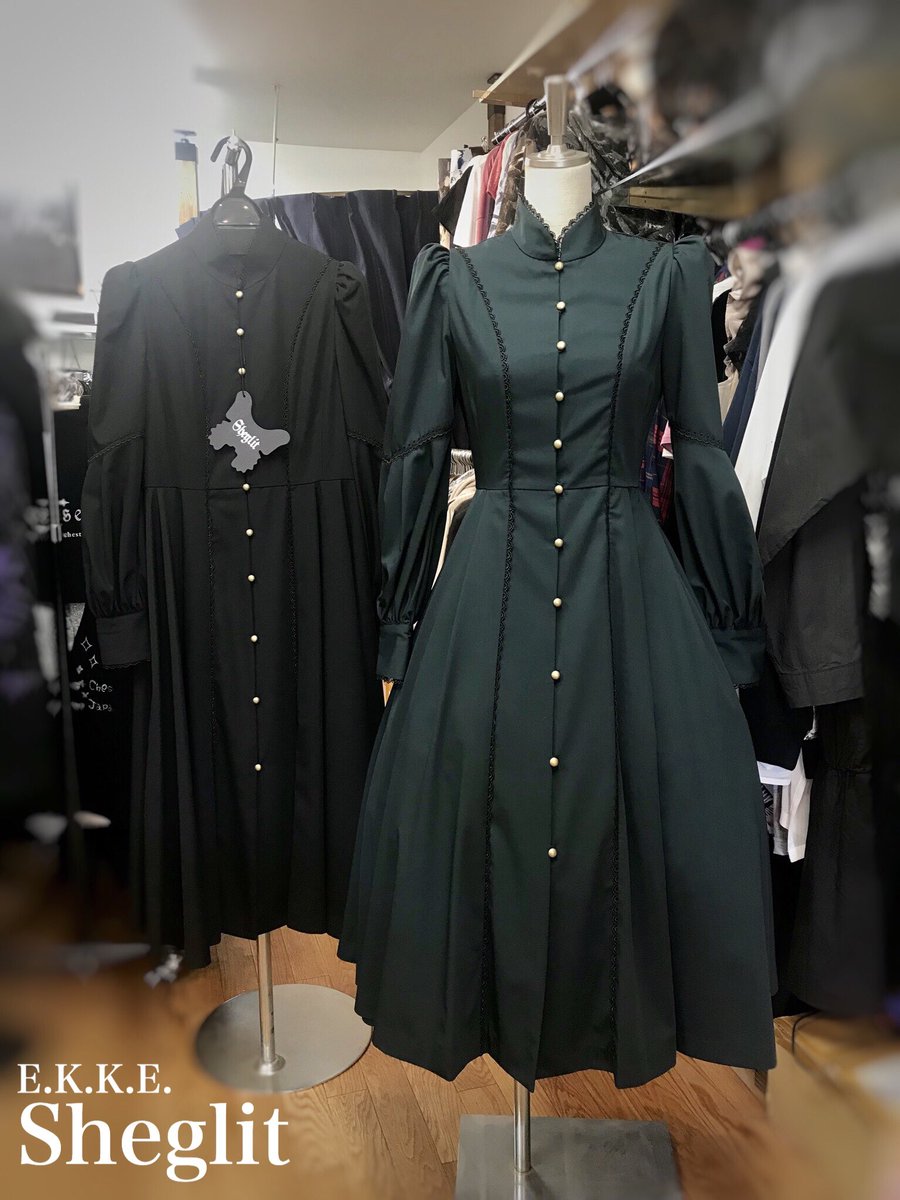 セレクトショップ E K K E 人気ですぐに完売した Governess ロングワンピース が再入荷しました T Co Incjuygpda 見逃した方はお早めに Ekke Sheglit シェグリット Kera ゴシック ゴシックファッション Gothic