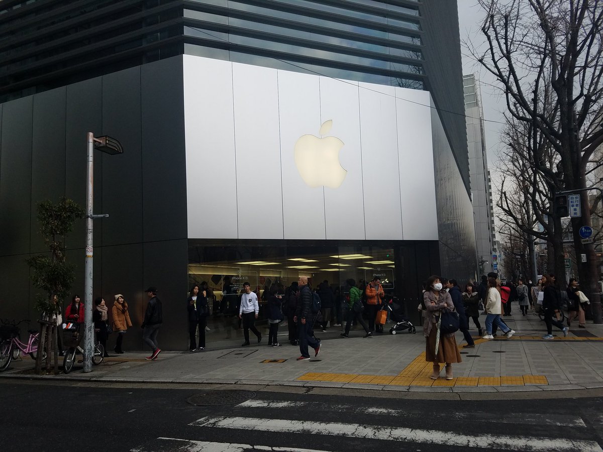 心斎橋 apple ストア