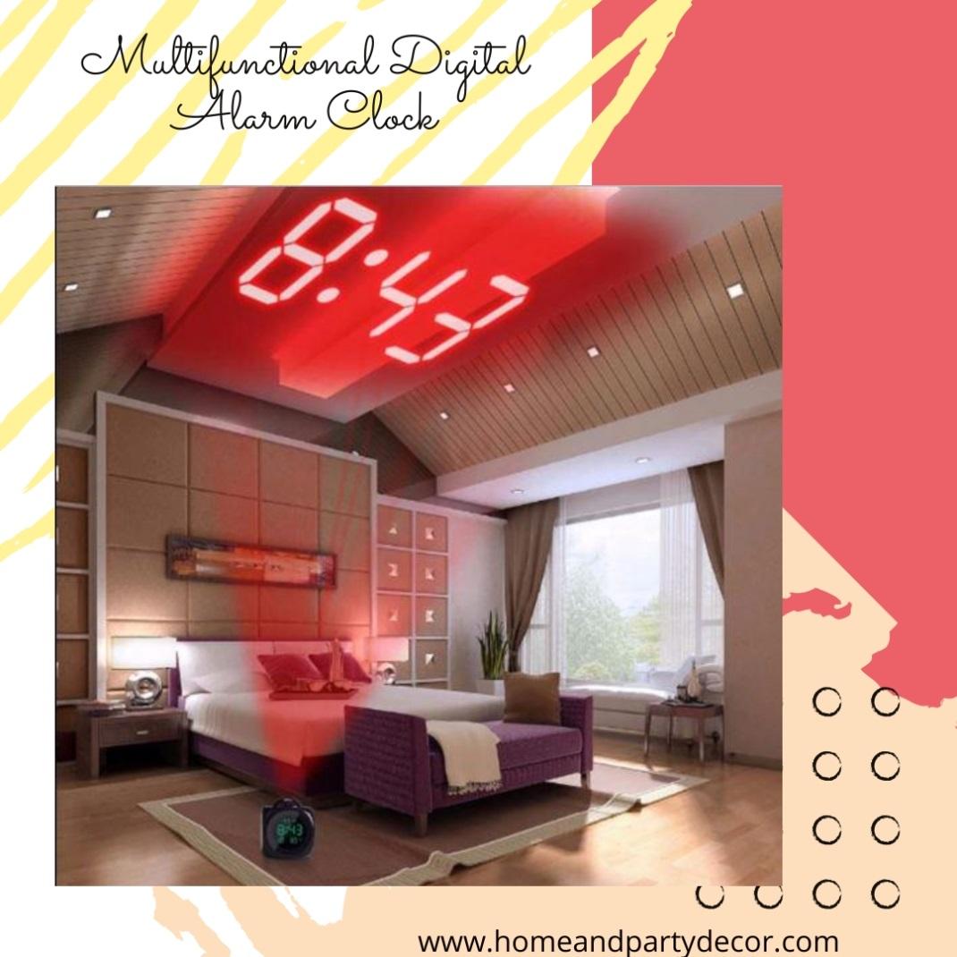 HomePartyDecor's tweet image. Multi functional Digital Alarm Clock!

Gather your friends &amp;amp; family for stay experience at your home wake them up with this fantastic DigitalAlarm Clock &amp;amp; spread happiness all around.

Buy now: bit.ly/2Cwmwd2

#wallclockdesign #modernwallclock #clockwall #wallclockcustom