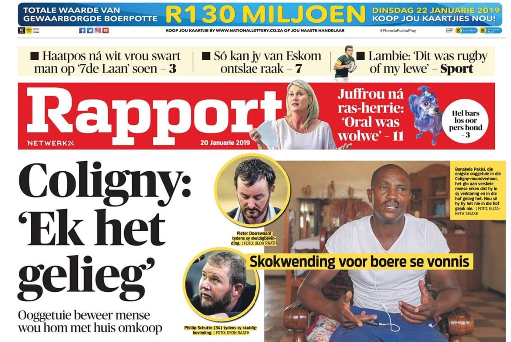 kalliekriel's tweet photo. Daar moet 'n voorbeeld van die #Coligny leuenaar en ander wat met leuens "rassevoorvalle" uit elke insident wil maak. @afriforum gaan sy regspan vra om sterk optrede teen rasseleuenaars te ondersoek. https://t.co/HyvMdoMyK2