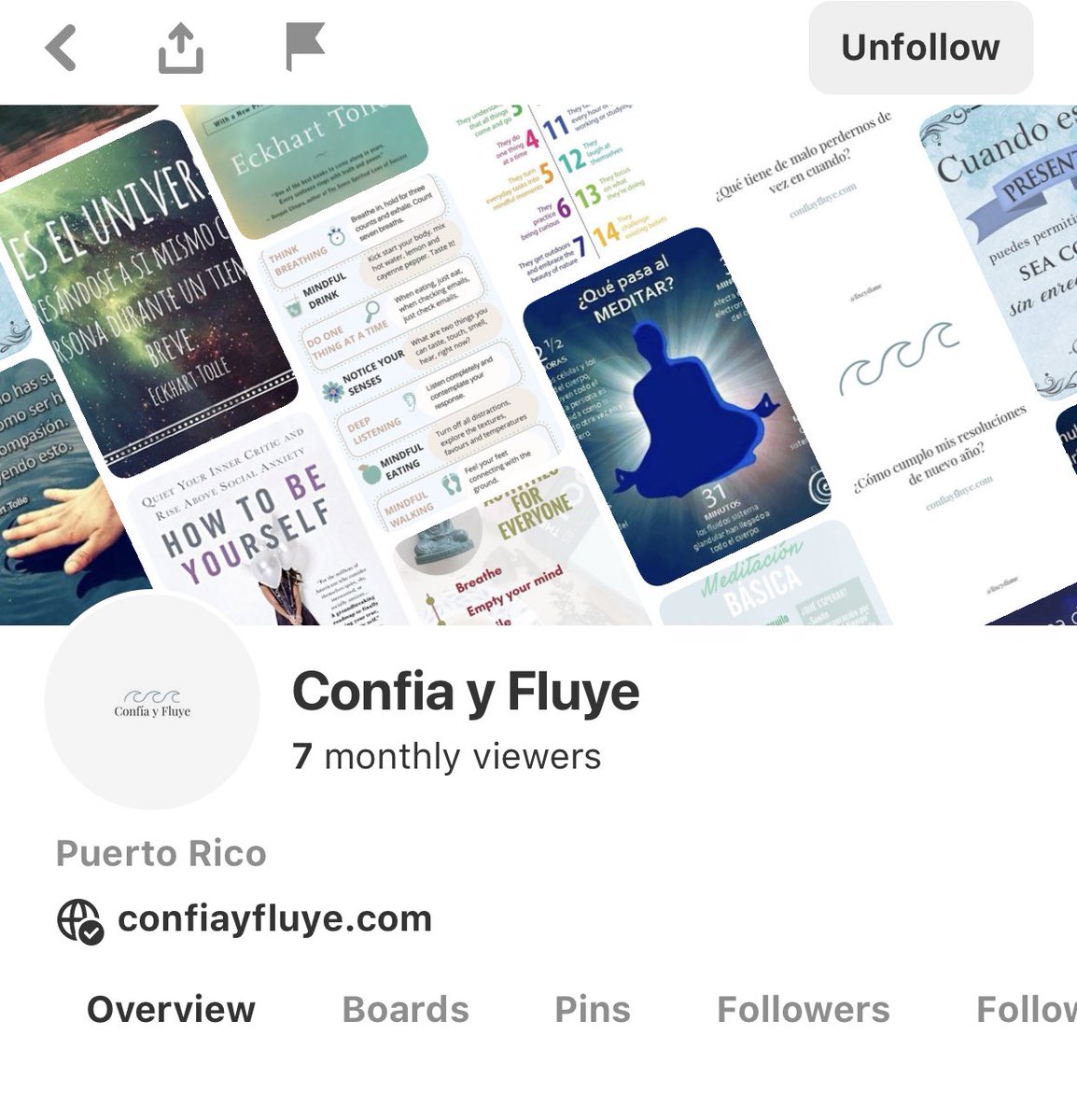 confiayfluye's tweet photo. Confia y Fluye ya está en Pinterest con contenido sobre meditación, frases positivas y más. 
#confiayfluye #positivo #meditacion #vivirfeliz #setumismo #viveelmomento https://t.co/UTNcVNZUku