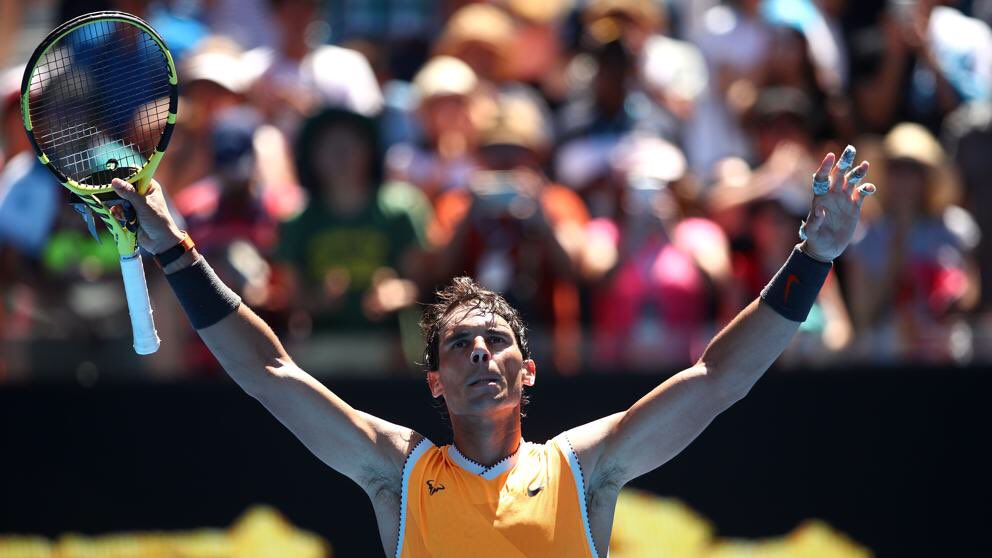 #OJOALDATO - Rafa Nadal (le ha ganado 6-0, 6-1, 7-6 a Berdych) no empezaba el Open de Australia con 12 sets consecutivos ganados desde hacía 7 años y no le hacía un rosco a Berdych desde 2009. Próximo rival para cuartos: Frances Tiafoe (con el que nunca se ha enfrentado).