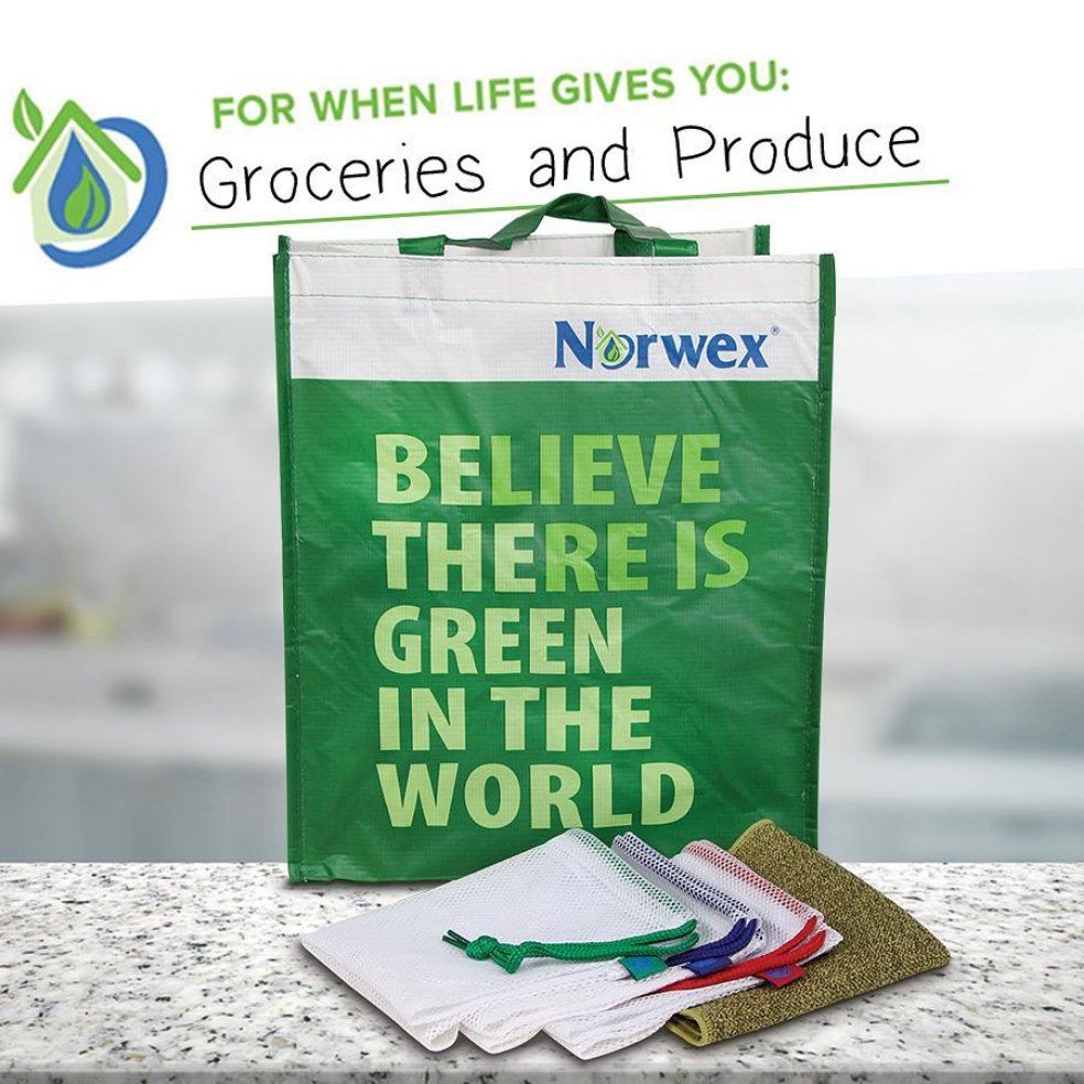 CleanLivingWith's tweet photo. Norwex Grocery & Produce Bags are great for the convenient, attractive & environmentally friendly. Let us know if you're making a pledge this year to switch for a plastic-free 2019.
#NorwexClean #HealthyHome #LoveOurPlanet #CleanLivingWithDebbie #reusable #ReusableBag https://t.co/yYLDkFt9ye