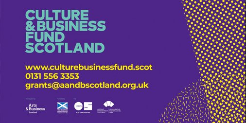 Workshop: @aandbscotland Culture & Business Fund Scotland - Perth Roadshow → bit.ly/2RxfVcG #Perth #CultureScotland #ScottishBusiness