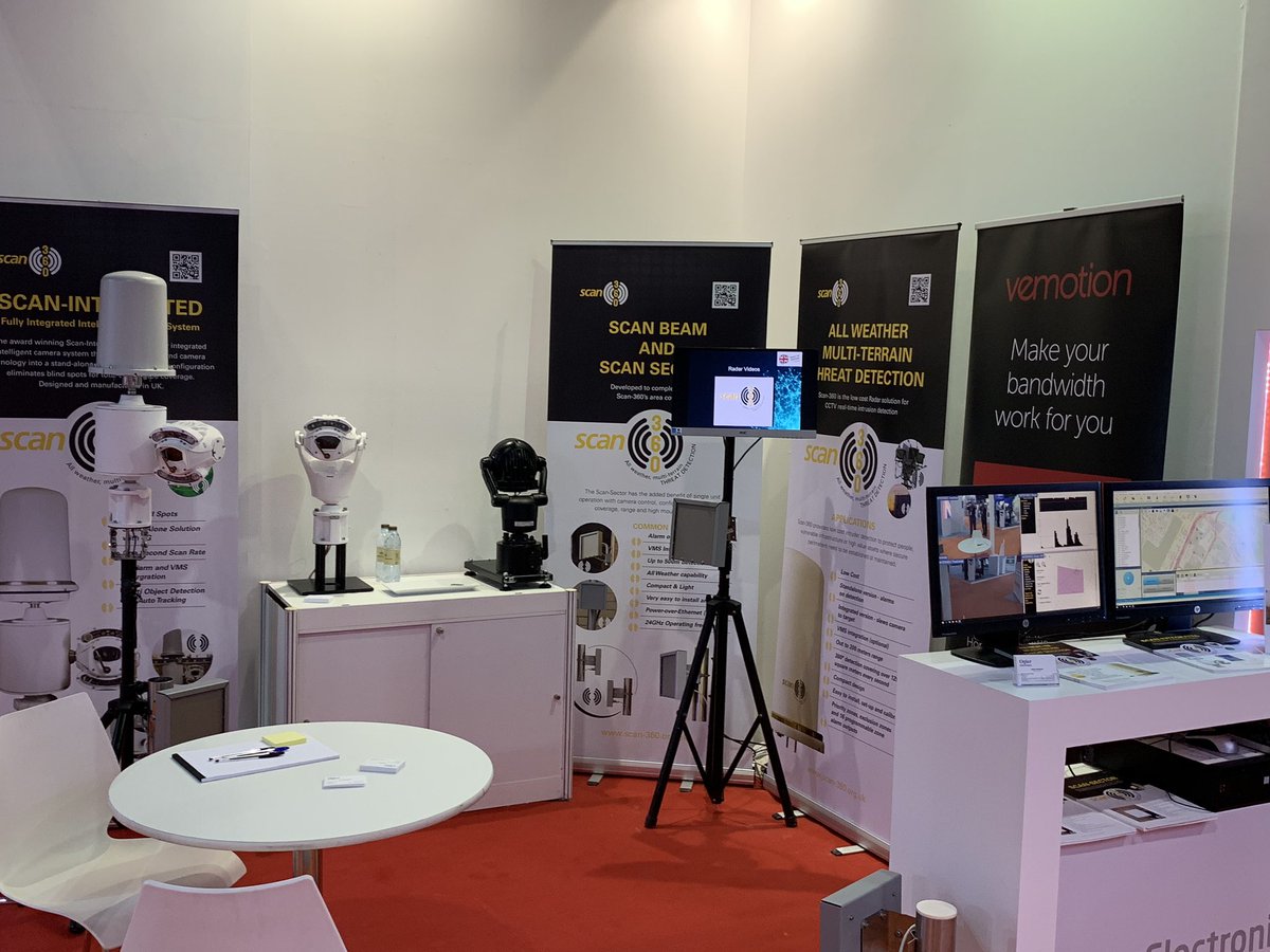 Intersec day 1 see our award winning radar solutions on stand G22 Hall 1