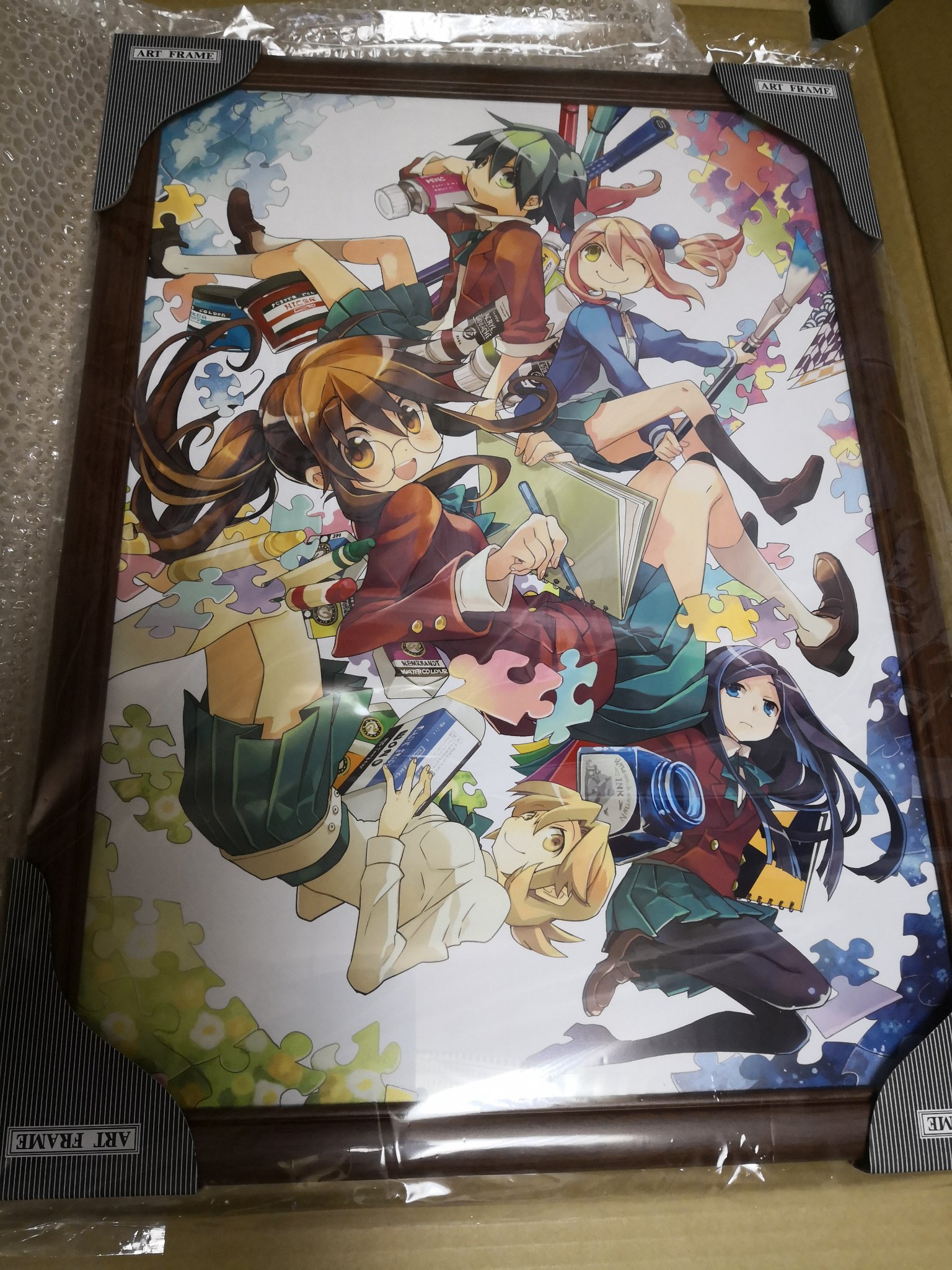 K Azsw 来ました きゆづきさとこ先生のga複製原画 棺担ぎのクロと迷ったんですが やっぱりgaですよね きらら展 余韻 再び きゆづきさとこ先生 Ga 芸術科アートデザインクラス 棺担ぎのクロも欲しかった ｔdｔ T Co