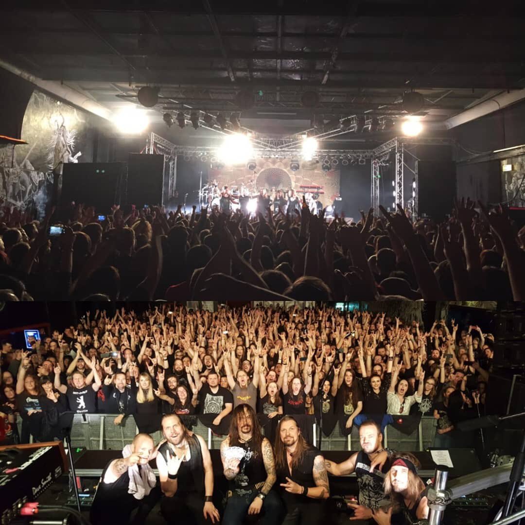 amorphis's tweet photo. 🇩🇪 Danke schön Leipzig! Hot and intense sold out show🤘#amorphis #queenoftimetour #queenoftimetour2019 #hellraiserleipzig https://t.co/XirFxyWI2g