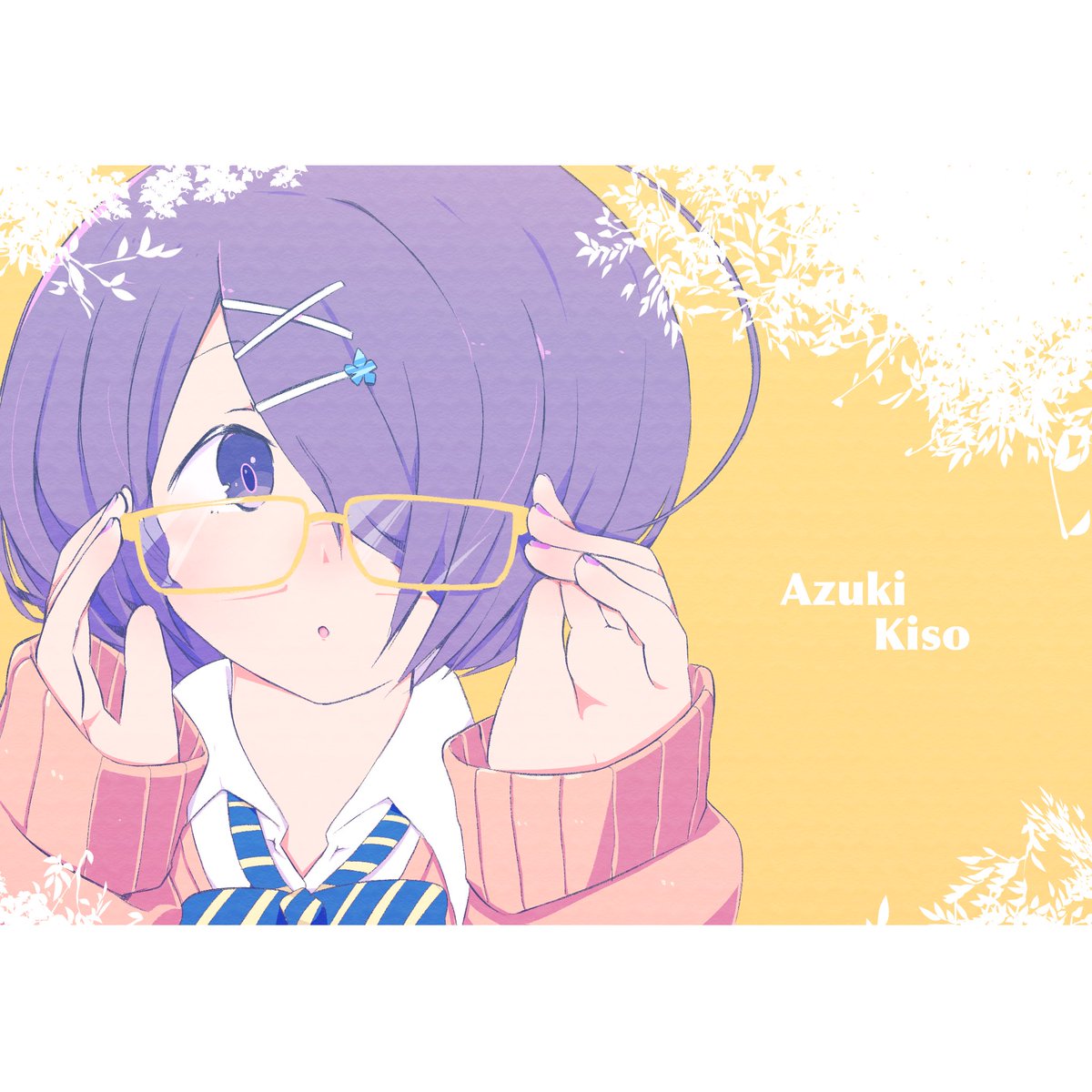 mitsuki_vt_'s tweet photo. メガネ
 #あずきそあーと https://t.co/NrvWud34Y1