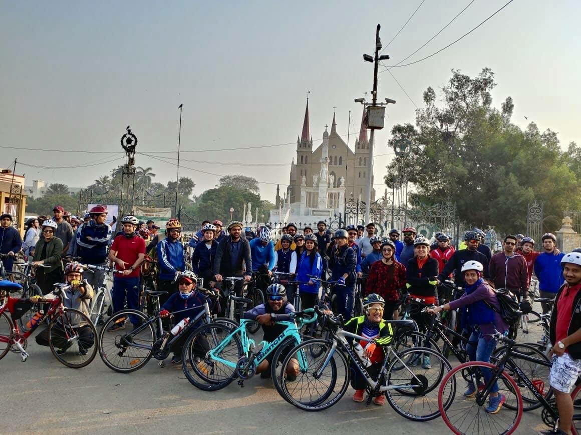 bikestanpk's tweet photo. #TeamCMK #OldTown #Ride #Bianchi #Karachi #Pakistan #Cycling https://t.co/6gbTNKGEdI